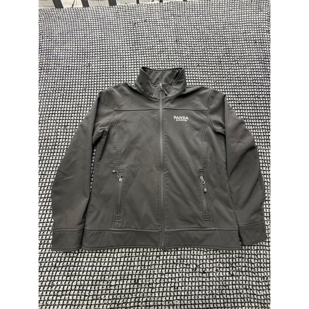 Barco Panda Express Jacket Women S Black Softshell Zip Up Uniform